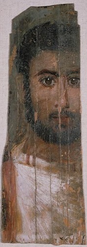 A Man, AD 190-210 (Paris, Musée du Louvre, AF 6885)